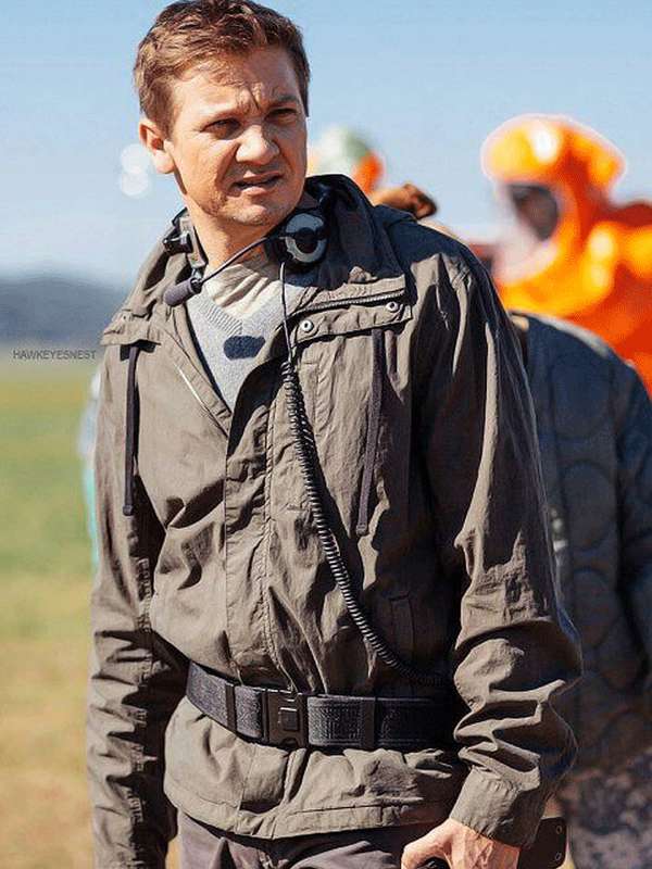 Jeremy Renner Arrival Grey Jacket