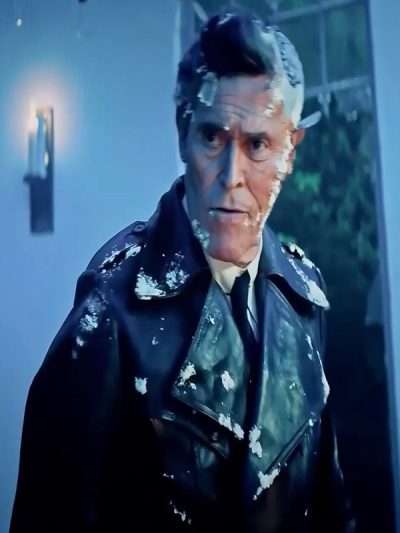 Willem Dafoe Beetlejuice Beetlejuice Leather Coat
