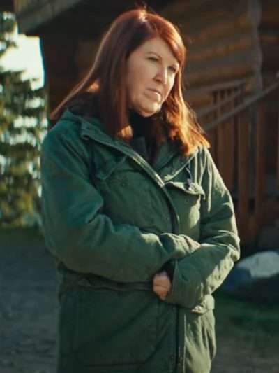 Kate Flannery Bolt From The Blue 2024 Green Jacket
