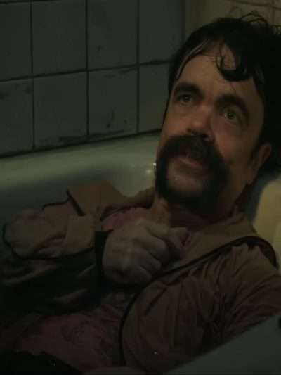 Peter Dinklage Brothers 2024 Beige Bomber Jacket
