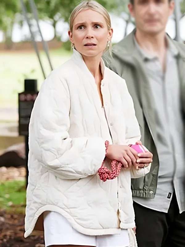 Chiara Colin From Accounts 2024 White Jacket