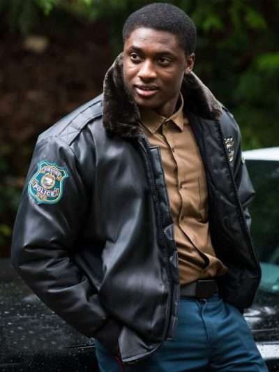 Andy Kendrick Murder In A Small Town Black Leather Jacket