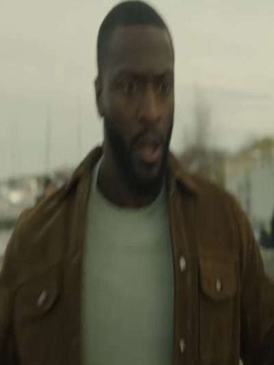 Cross S01 Alex Cross Brown Suede Leather Jacket