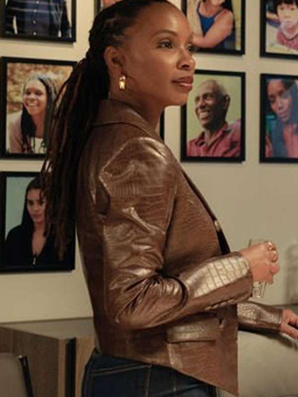 Gabi Mosely Found Leather Blazer