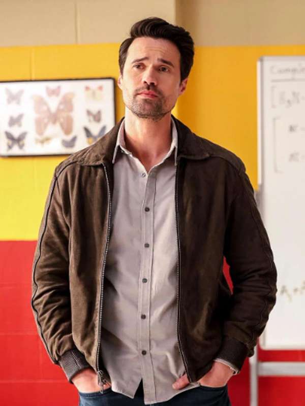 Mark Trent Found Brown Bomber Jacket