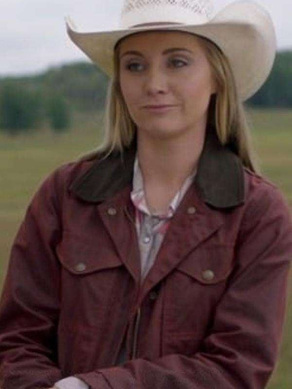 Amy Fleming Heartland Season 17 Cotton Jacket