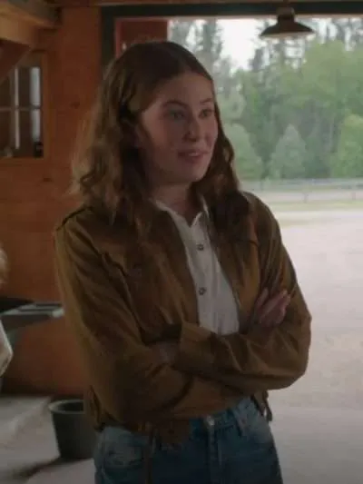 Georgie Fleming Morris Heartland S17 Brown Jacket