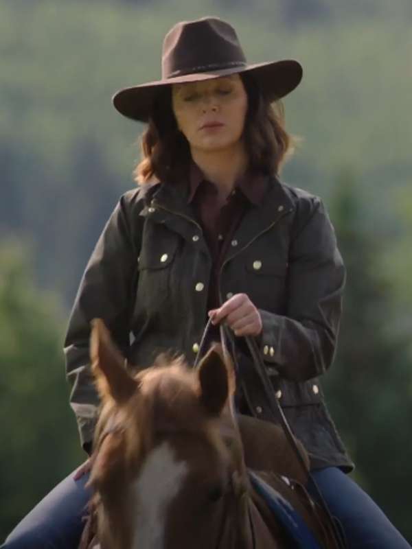 Samantha Louise Fleming Heartland Green Jacket