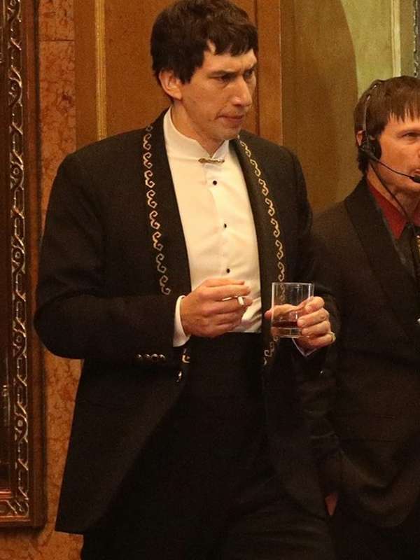 Adam Driver Megalopolis Black Blazer