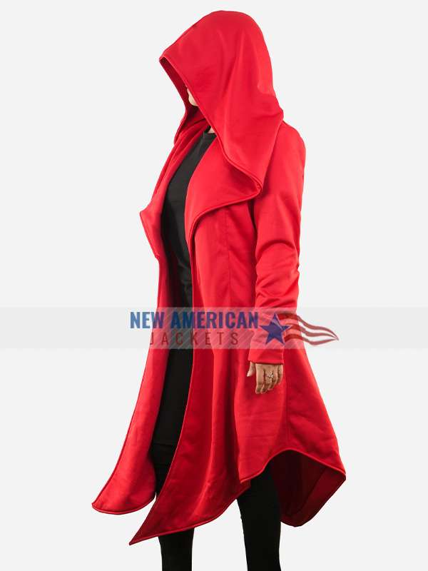 Movie Megalopolis Nathalie Emmanuel Red Coat