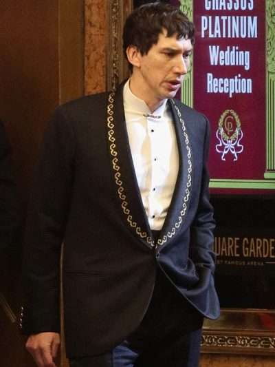 Adam Driver Megalopolis 2024 Black Blazer