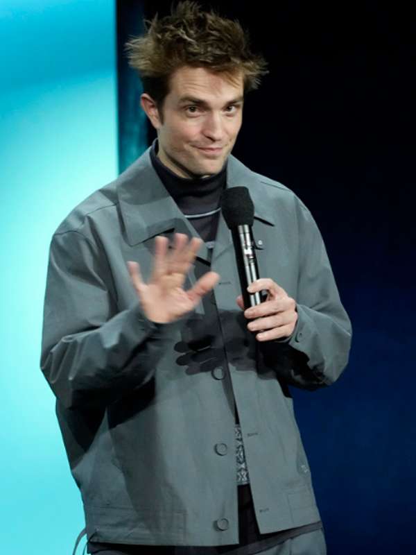 Robert Pattinson Mickey 17 Movie Grey Jacket