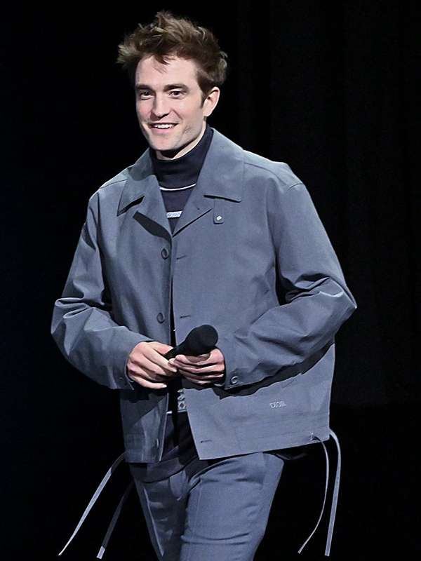 Robert Pattinson Mickey 17 Grey Cotton Jacket