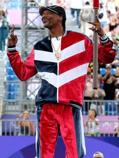 Snoop Dogg Paris Olympics 2024 Breakdancing Multicolor Tracksuit
