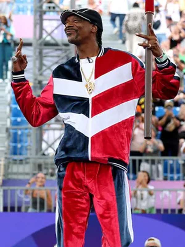 Snoop Dogg Paris Olympics 2024 Breakdancing Multicolor Tracksuit
