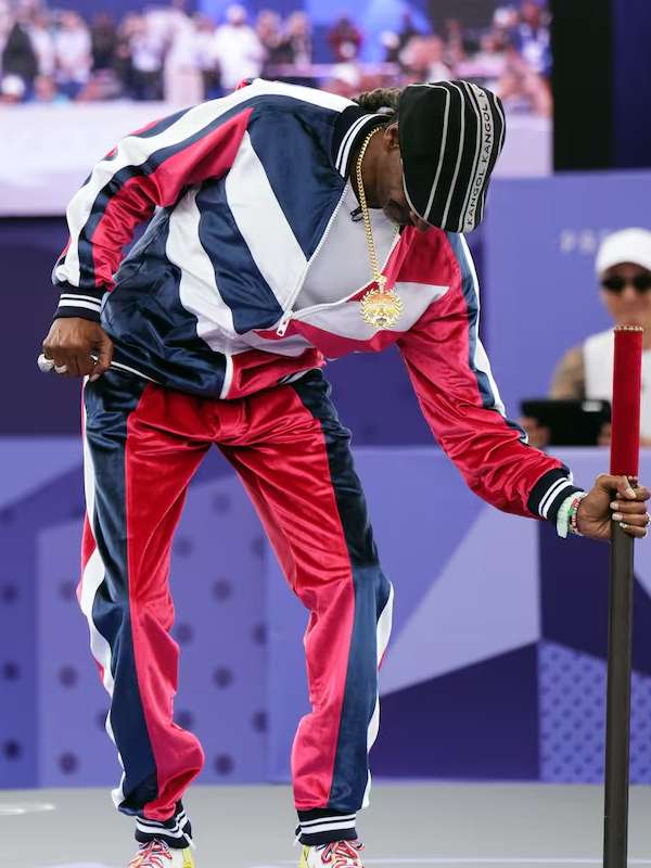 Snoop Dogg Paris Olympics 2024 Breakdancing Tracksuit