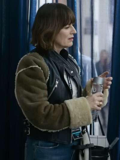 Rosemarie DeWitt Smile 2 Leather Jacket
