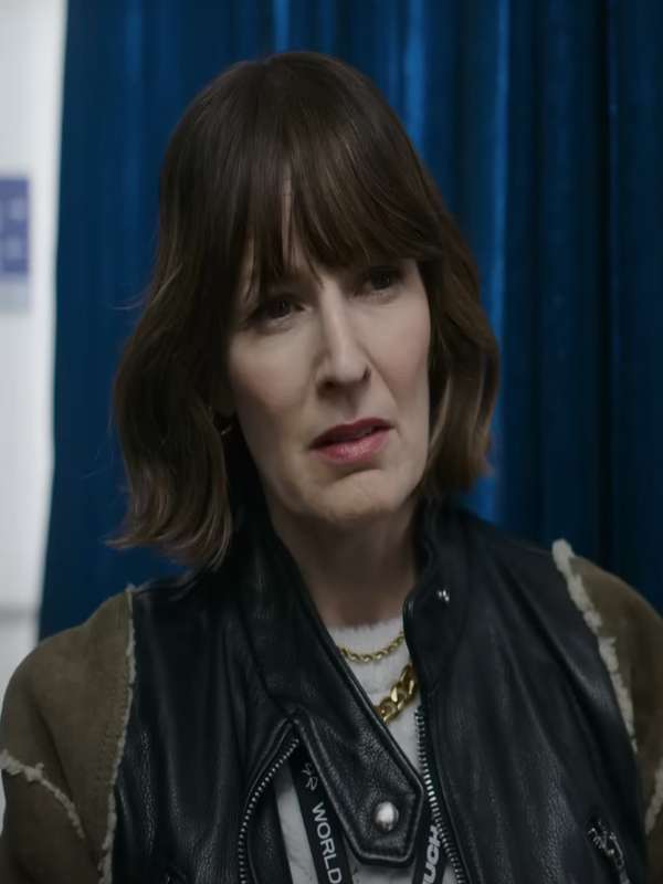 Rosemarie DeWitt Smile 2 Movie 2024 Leather Jacket