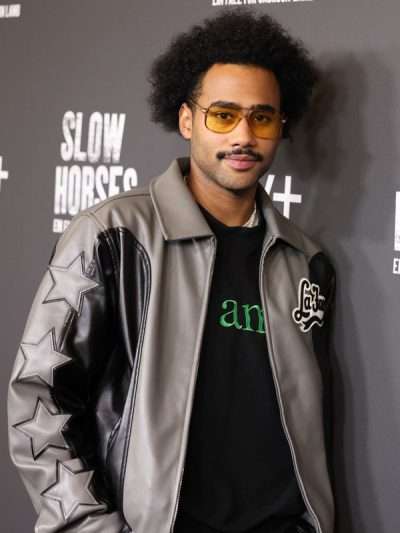 Pablo Grant Slow Horses S02 Premiere Night Leather Jacket