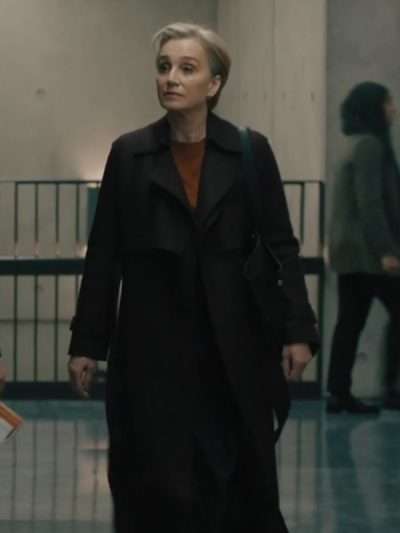 Diana Taverner Slow Horses S04 Black Coat