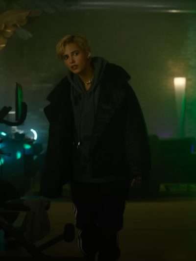 Naomi Scott Smile 2 Black Jacket