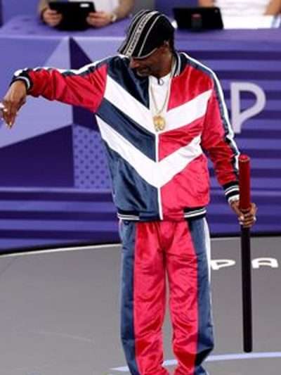 Snoop Dogg Paris Olympics Breakdancing Multicolor Tracksuit