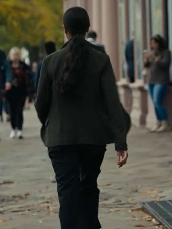 Zoe Saldana Special Ops Lioness Green Blazer