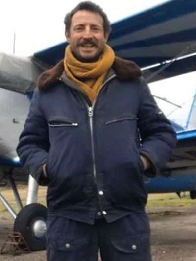 Yuri Ismaylov Stranger Things Blue Shearling Jacket