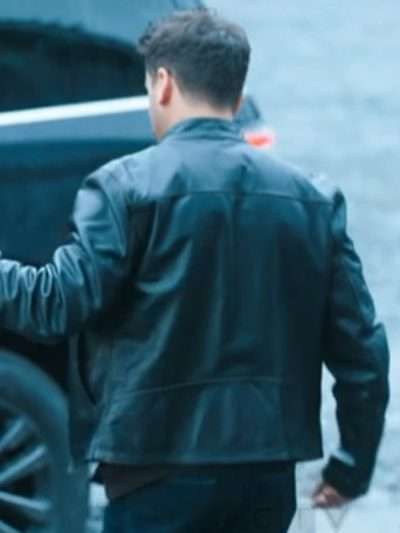 Andrew Mathews Sullivan’s Crossing S02 Black Leather Jacket