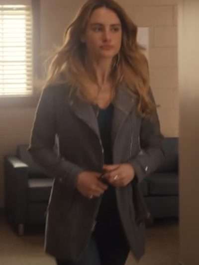 Lucy Albright Tell Me Lies Grey Jacket