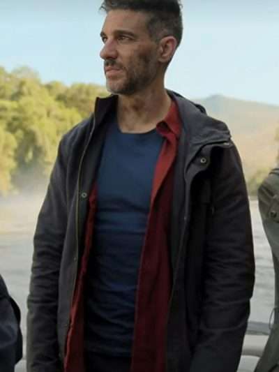 Fabián Vallejo The Accident Black Hooded Jacket