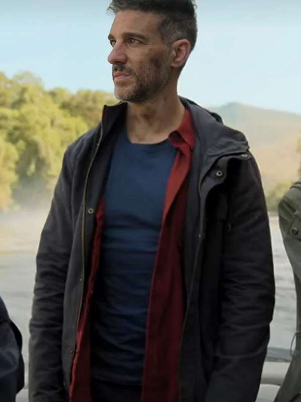 Fabián Vallejo The Accident Black Hooded Jacket