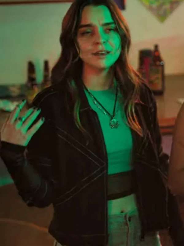 Lucía Lobo The Accident 2024 Black Jacket