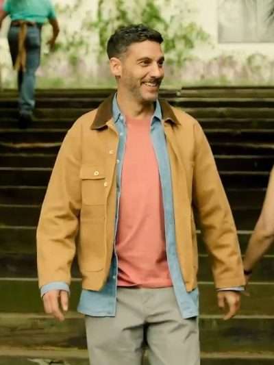 Fabián Valleyo The Accident Brown Cotton Jacket