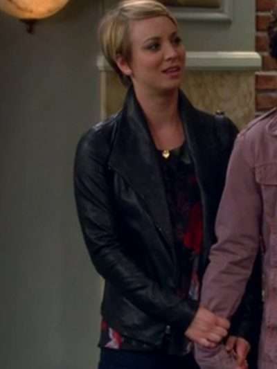 Penny The Big Bang Theory Black Leather Jacket