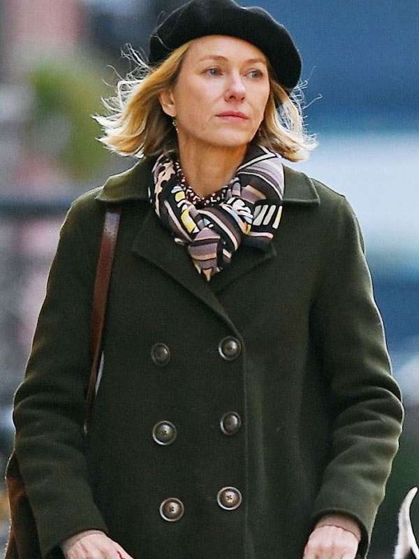 Naomi Watts The Friend 2024 Green Coat