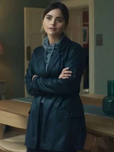 Ember Manning The Jetty S01 Black Leather Coat