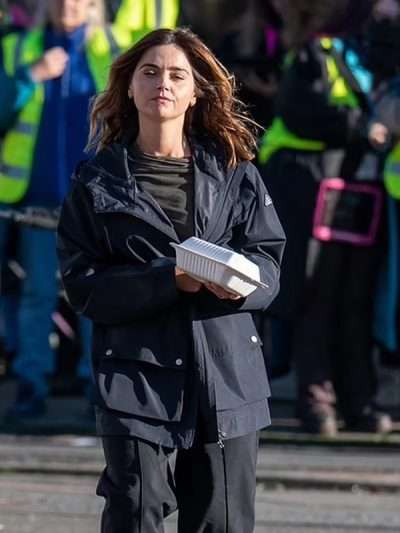 Ember Manning The Jetty Black Hooded Jacket