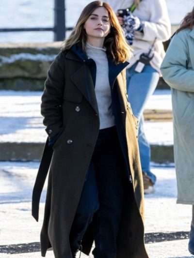Ember Manning The Jetty Grey Wool Coat