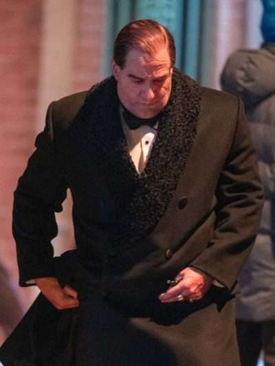 Oswald Cobblepot The Penguin Black Wool Trench Coat