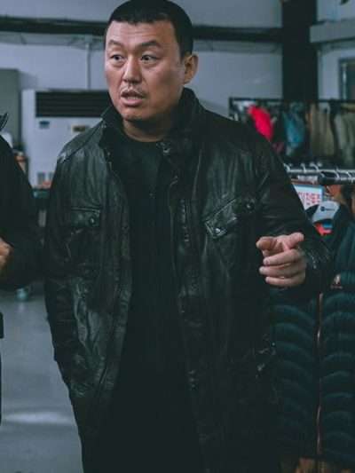 Kim Min-jae The Roundup Punishment 2024 Leather Jacket