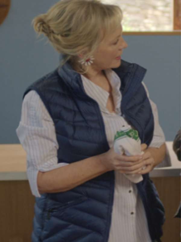 Daisy Under the Vines 2024 Blue Vest