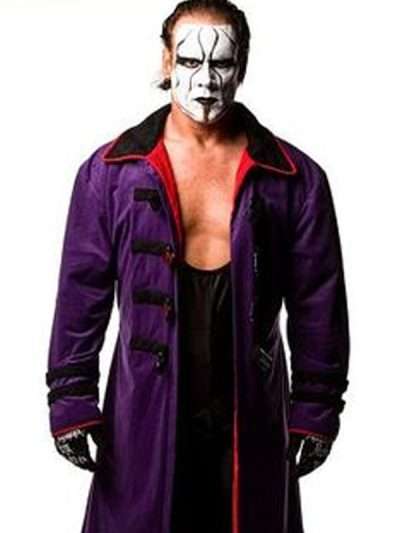 WWE Wrestler Sting Purple Coat