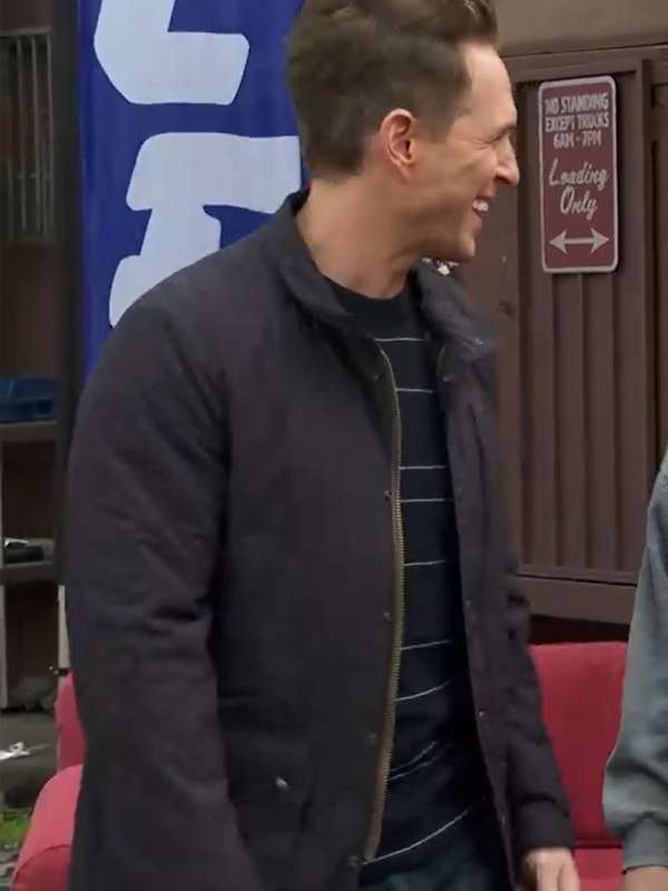 Dennis Reynolds It's Always Sunny in Philadelphia Black Cotton Jacket
