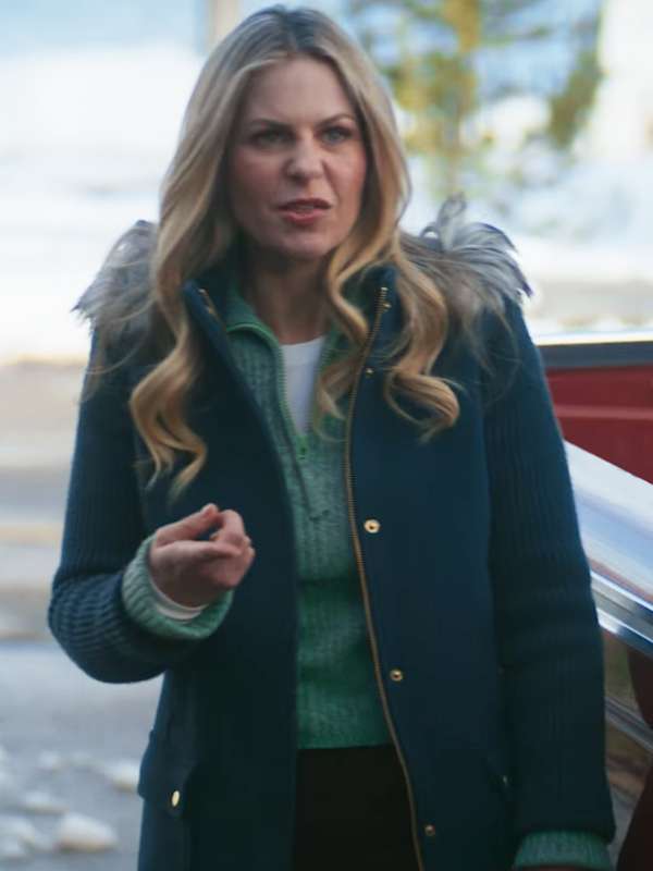 Candace Cameron Bure A Christmas Less Traveled 2024 Parka Jacket