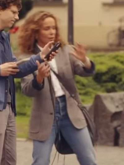 Jennifer Grey A Real Pain 2024 Wool Blazer