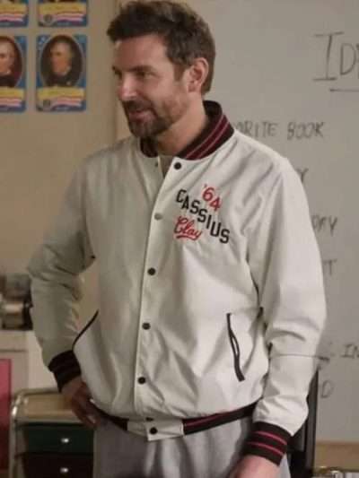 Bradley Cooper 2024 White Jacket