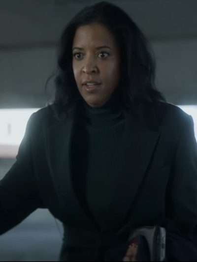 Renée Elise Goldsberry Albany Road 2024 Black Coat