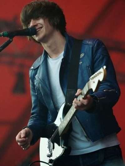 Alex Turner Blue Biker Leather Jacket