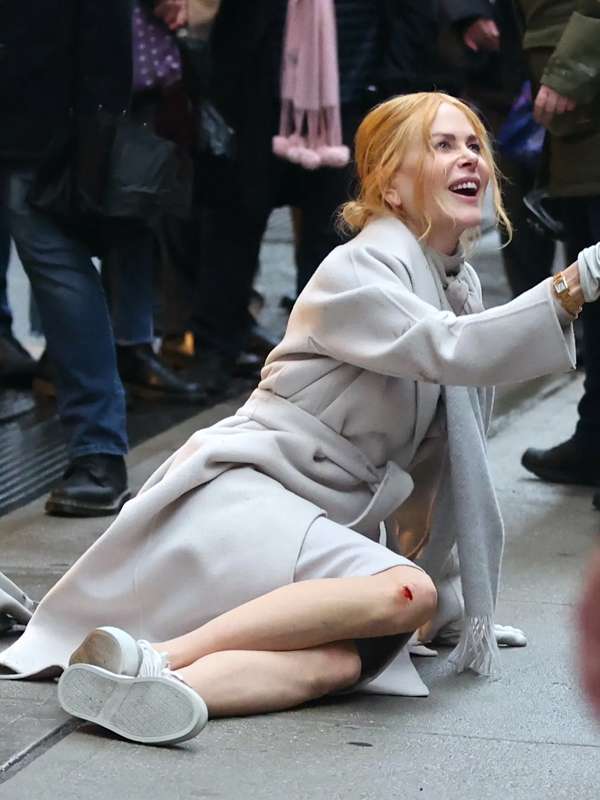 Nicole Kidman Babygirl White Trench Coat